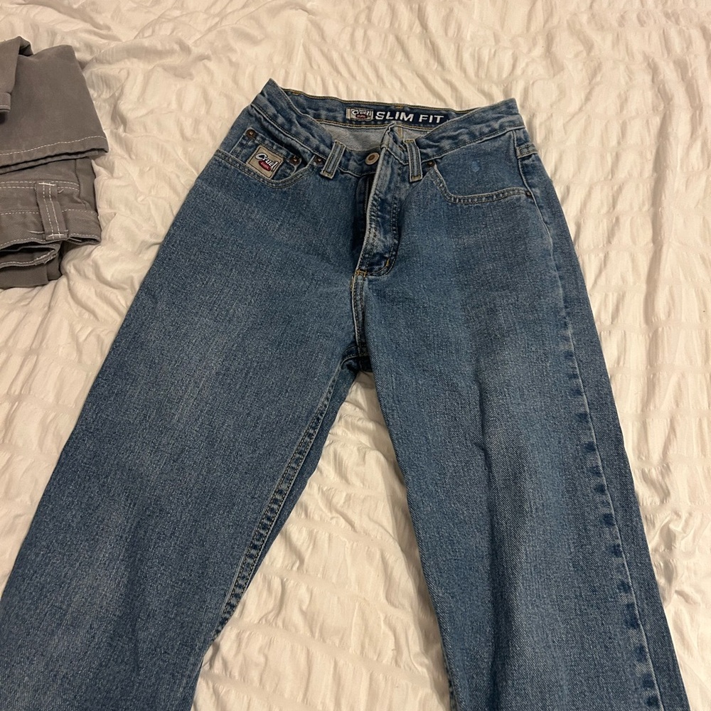 Slim Fit Blue Jeans